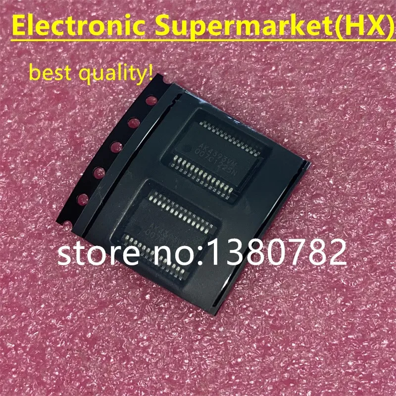 Free shipping 5pcs-20pcs AK4393VM NEW SSOP-28 IC In stock!