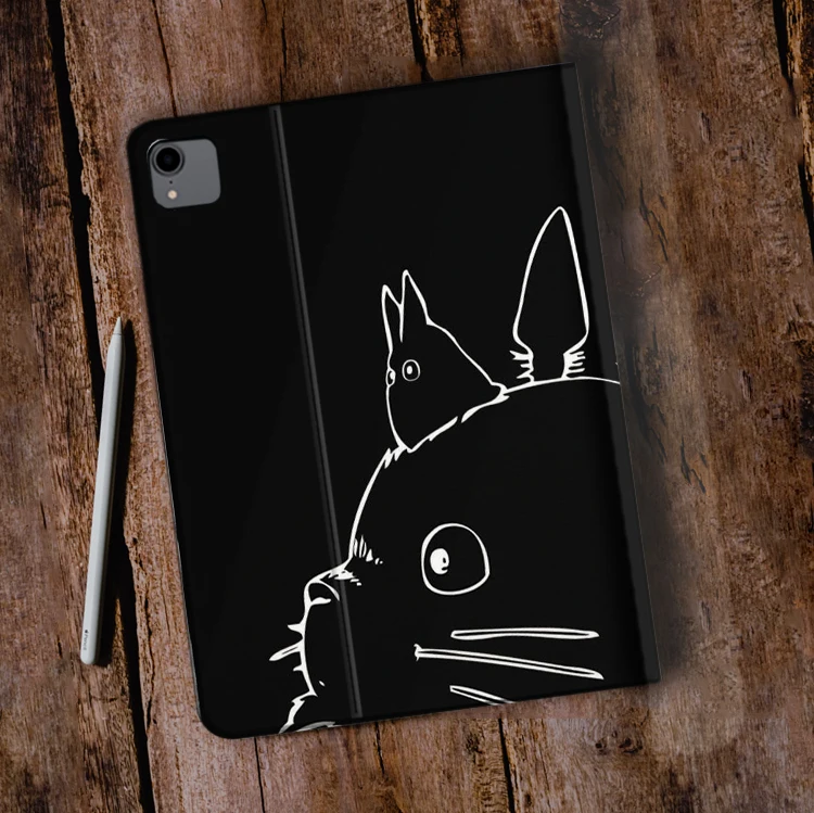 Imagem -02 - T-totoro-capa de Silicone para Ipad Anime Japonês 10.2 7th 8th Air Mini2 Ipad Air Ipad Pro11 12.9