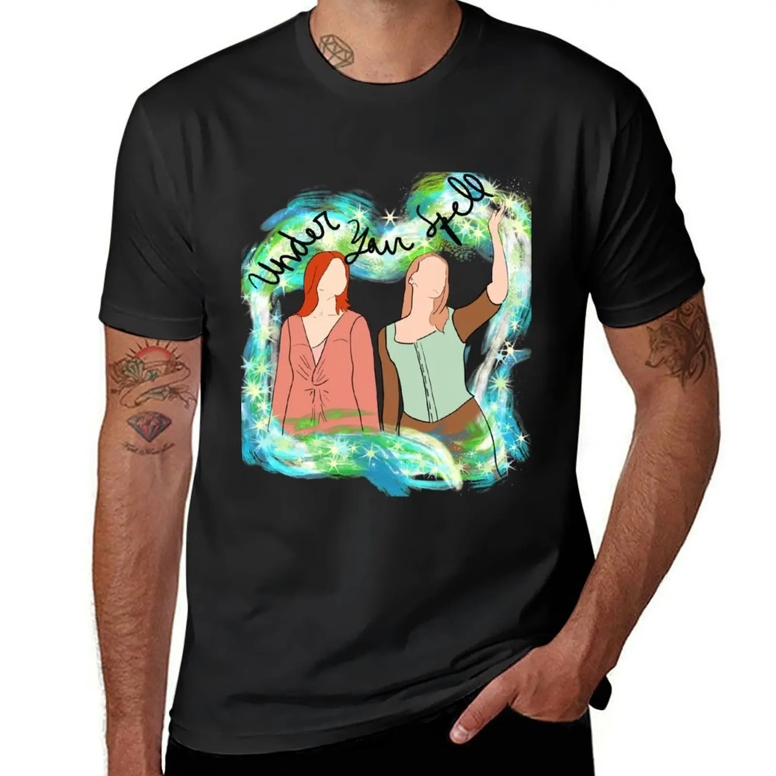 

Willow & Tara - Under your spell T-Shirt quick drying korean fashion plain t shirts men