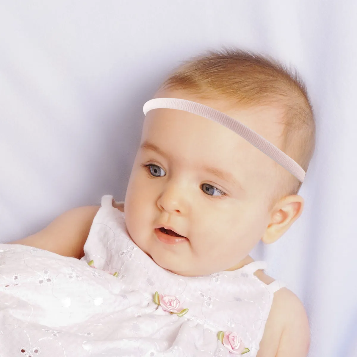 20Pcs Baby Hair Band Elastic Headband Nylon Stretchy Non-Slip Comfort Fit for Newborn Infant Toddler Little Girls Photo Prop