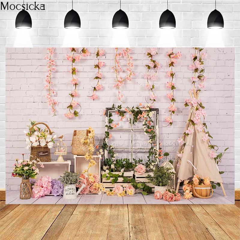 Mocsicka الربيع عيد الفصح خلفيات للتصوير الفوتوغرافي الوليد صورة صورة خلفية حلم الماسك ديكور الدعائم بوهو كشك الاستوديو