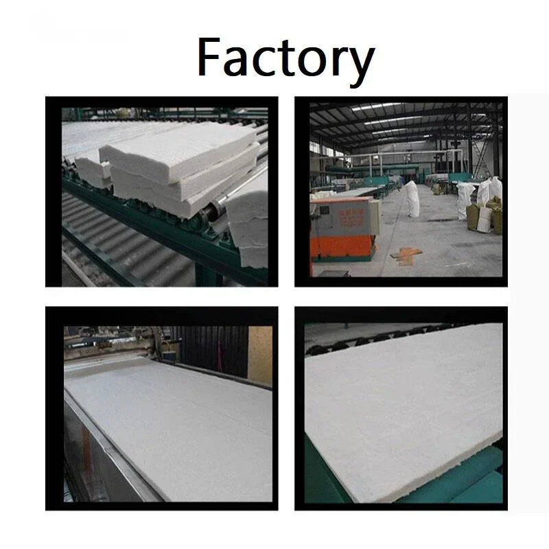 50mm Thickness Aluminum Silicate Blanket Ceramic Fiber Cotton High Temperature 1500℃ Resistant Kiln Thermal Insulation Material