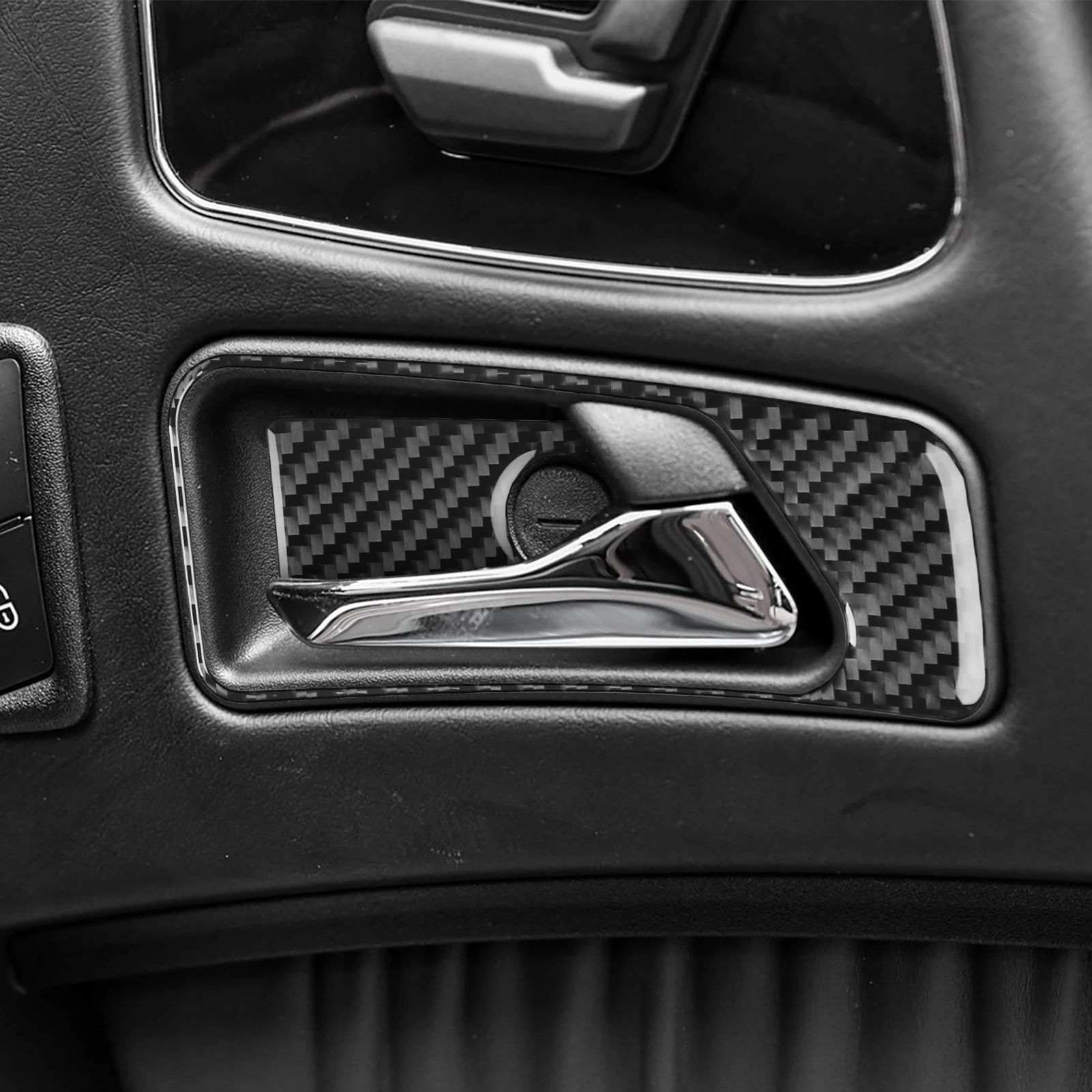 

Headlight Door Handle Dashboard For Mercedes Benz G Class W463 2013-2018 Accessories Interior Carbon Fiber Cover Tuning Stickers