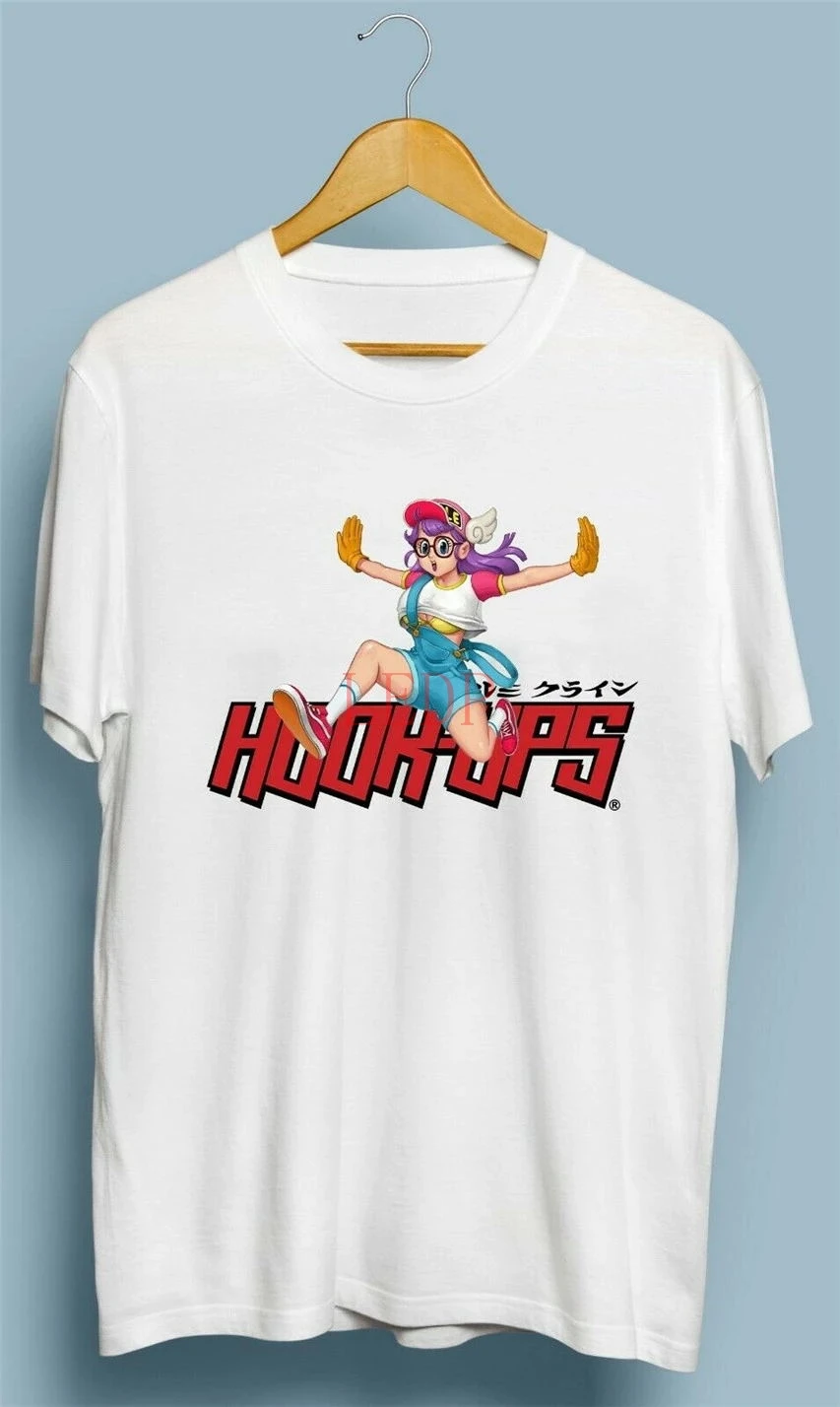 Vintage Hook Ups Skaterboard Sexy Anime Arale T-Shirt Size-4XL