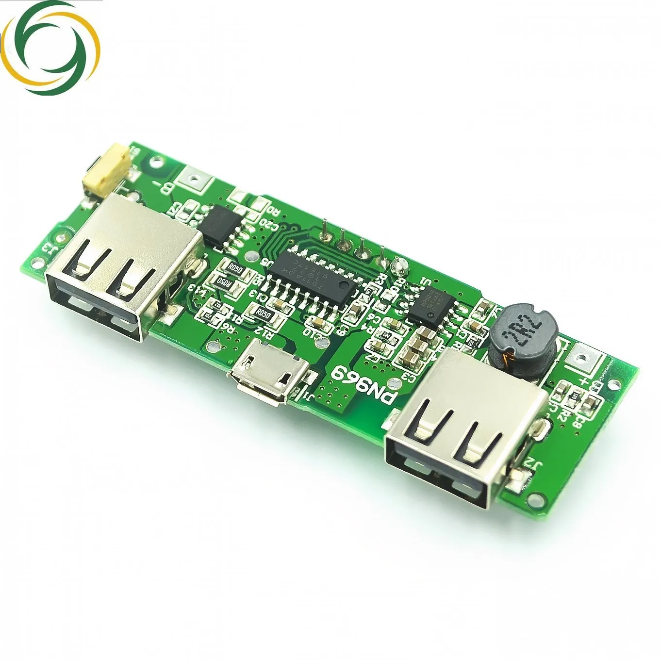 LED Dual USB 5V 2.4A Micro/Type-C USB Mobile Power Bank 18650 Charging Module Lithium Battery Charger Board Circuit Protection