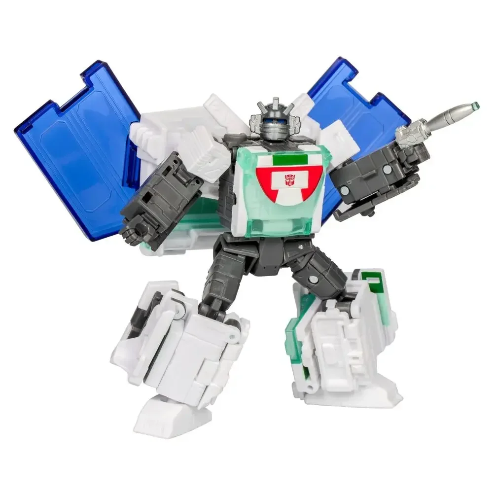 Em estoque hasbro transformadores legado origem unida wheeljack voyager classe figura de ação robô anime modelo brinquedos crianças presentes