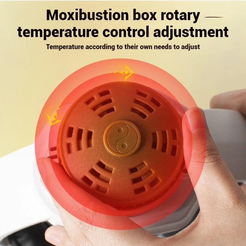 Headset-Style Cranial-Auricular Moxibustion Set with Ear Therapy Jar – Salon-Grade Portable Warm Moxibustion Device for Home Use