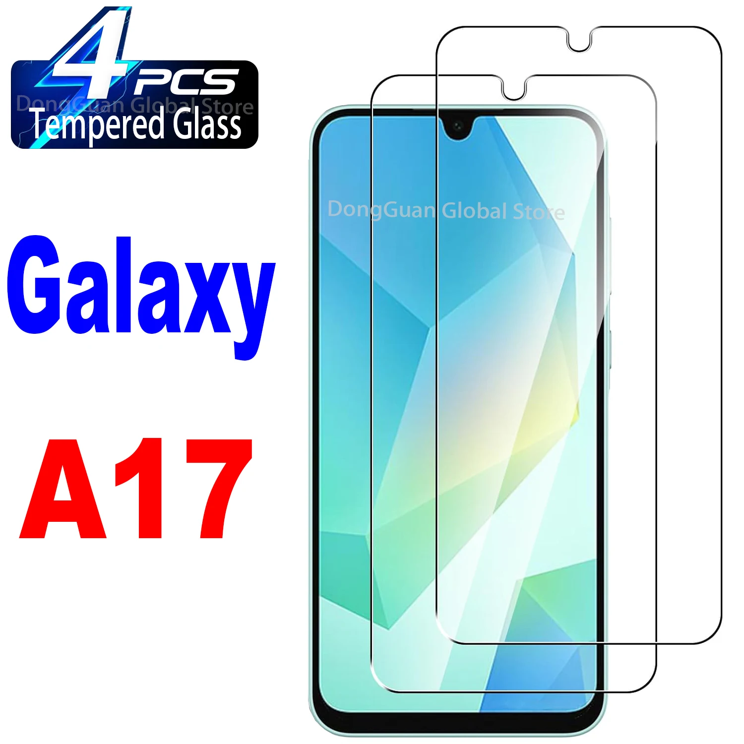 

For Samsung Galaxy A17 Tempered Glass Screen Protector Glass Film