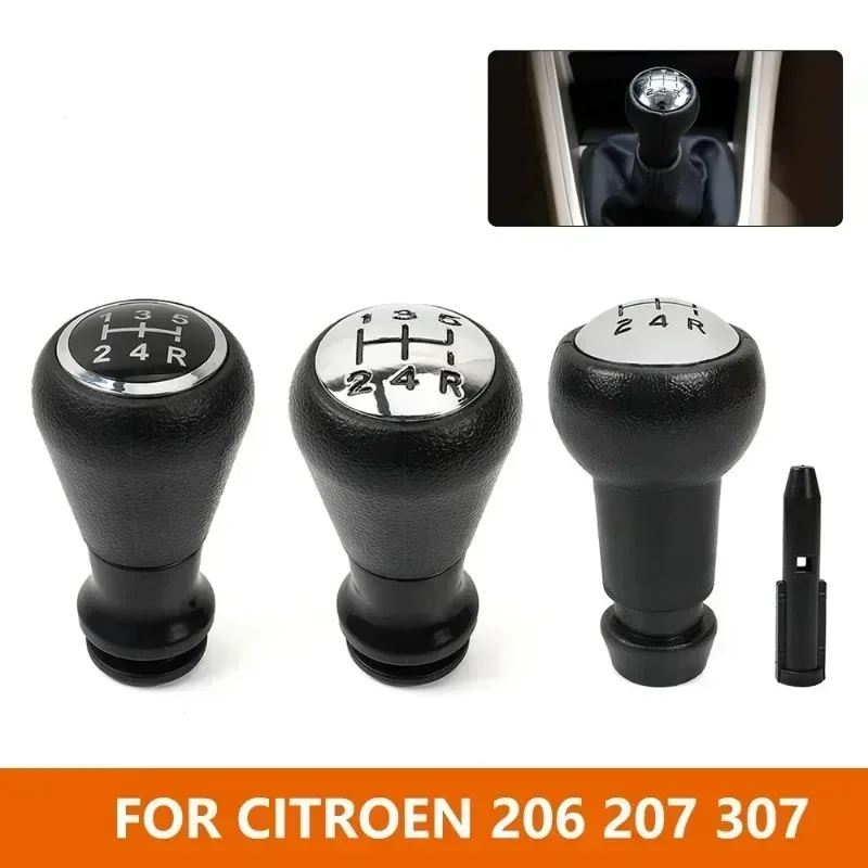 New for 106 206 306 406 107 207 307 407 301 308 2008 3008 for CITROEN C1 C3 C4 Car Manual Transmission Auto Gear Shift Knob