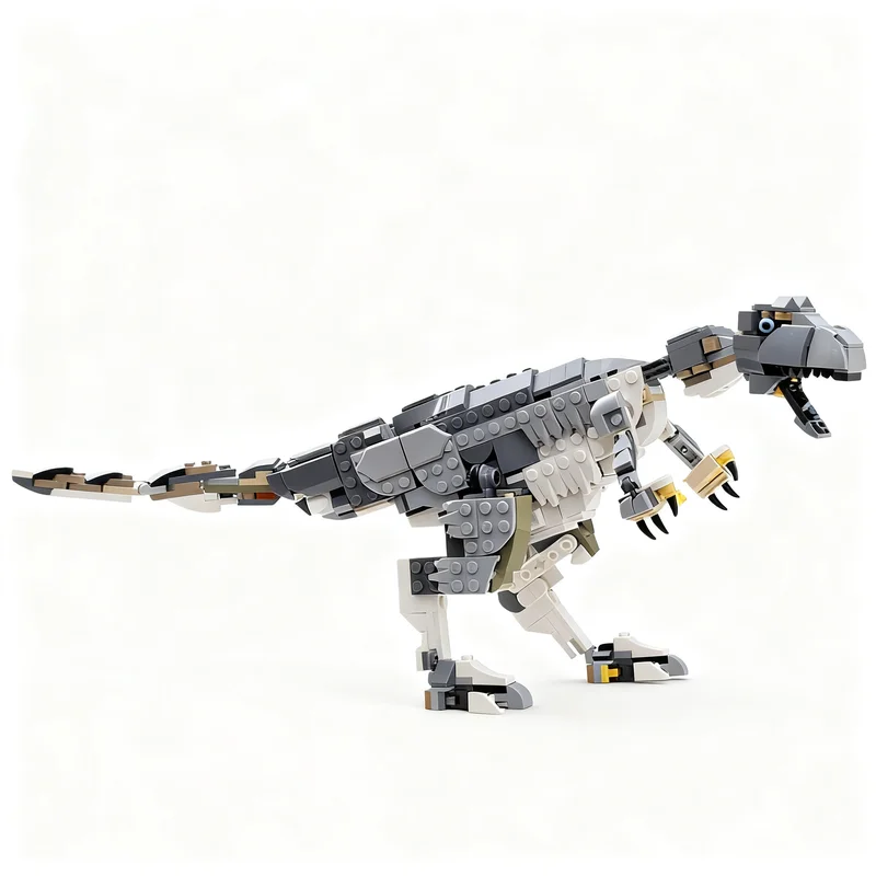 464pcs MOC Creator 3-in-1 Allosaurus 31393 Alternate Build Model Christmas Gift Creative Desktop And Shelf Art