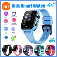 Xiaomi 2025 Kids Smart Watch 4G Sim Card Call Camera GPS Location SOS Anti-lost Waterproof Smart Watch For Ios Android Kid Gift