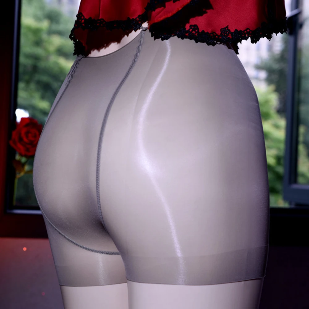 สตรีกางเกงคุณภาพสูง Pantyhose Pantyhose Silky ชุดชั้นในสีแดง 40-100 กก.สีเทาไนลอน PLUS ขนาดโปร่งใส