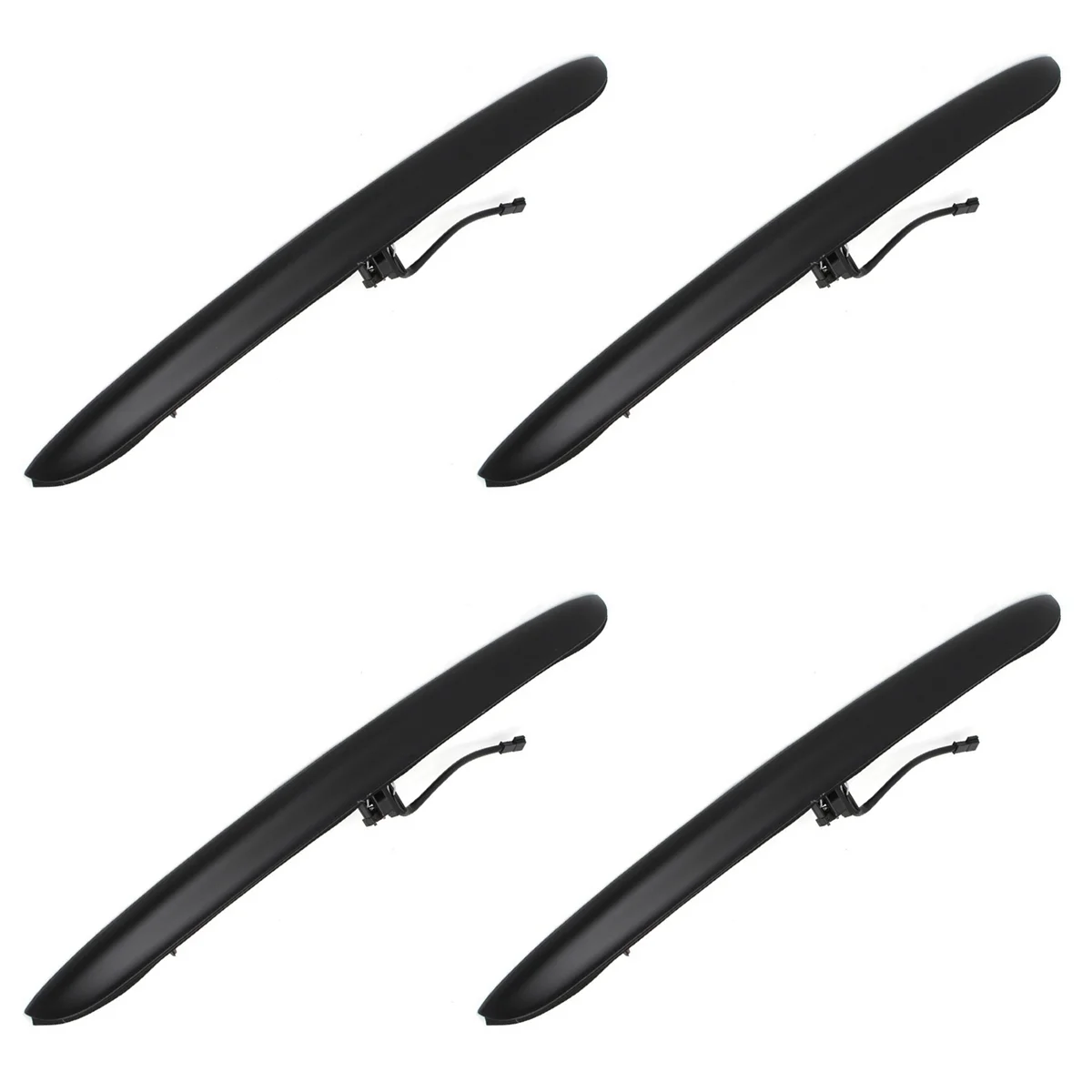 

4X Black Car Trunk Lid Grip with Key Button for-BMW E46 325I 323I 328I 51137171699