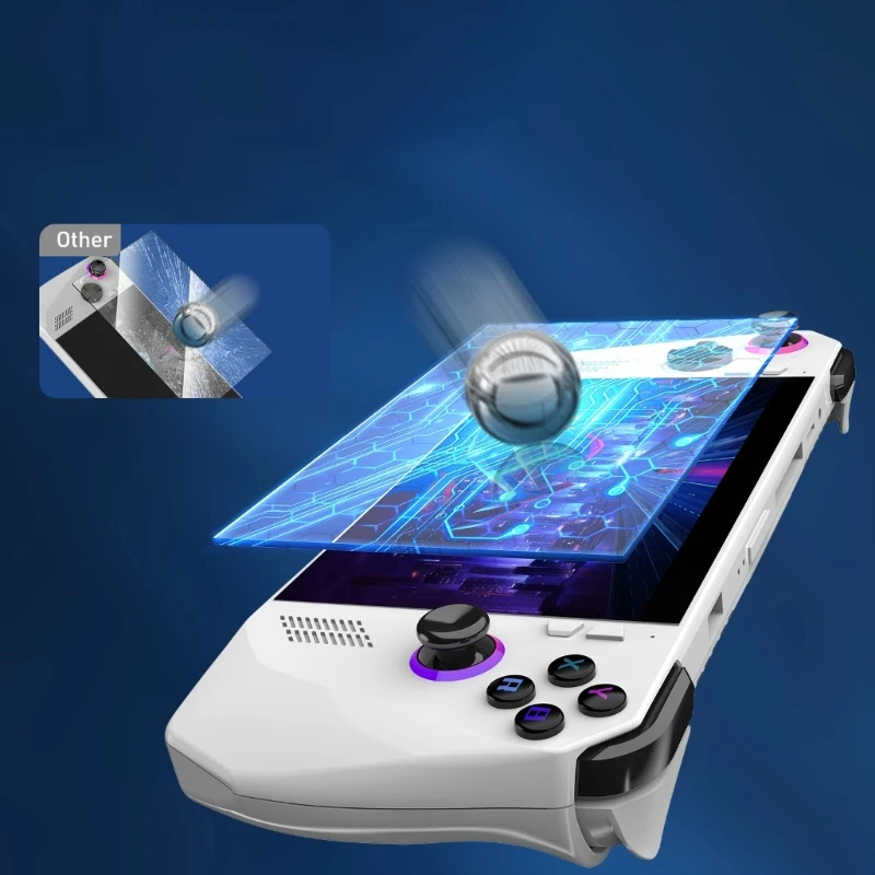 Universal Gaming Handheld Screen Protections Clear Screen Shielding Protective Screen Film Upgrades Suitable for Gaming