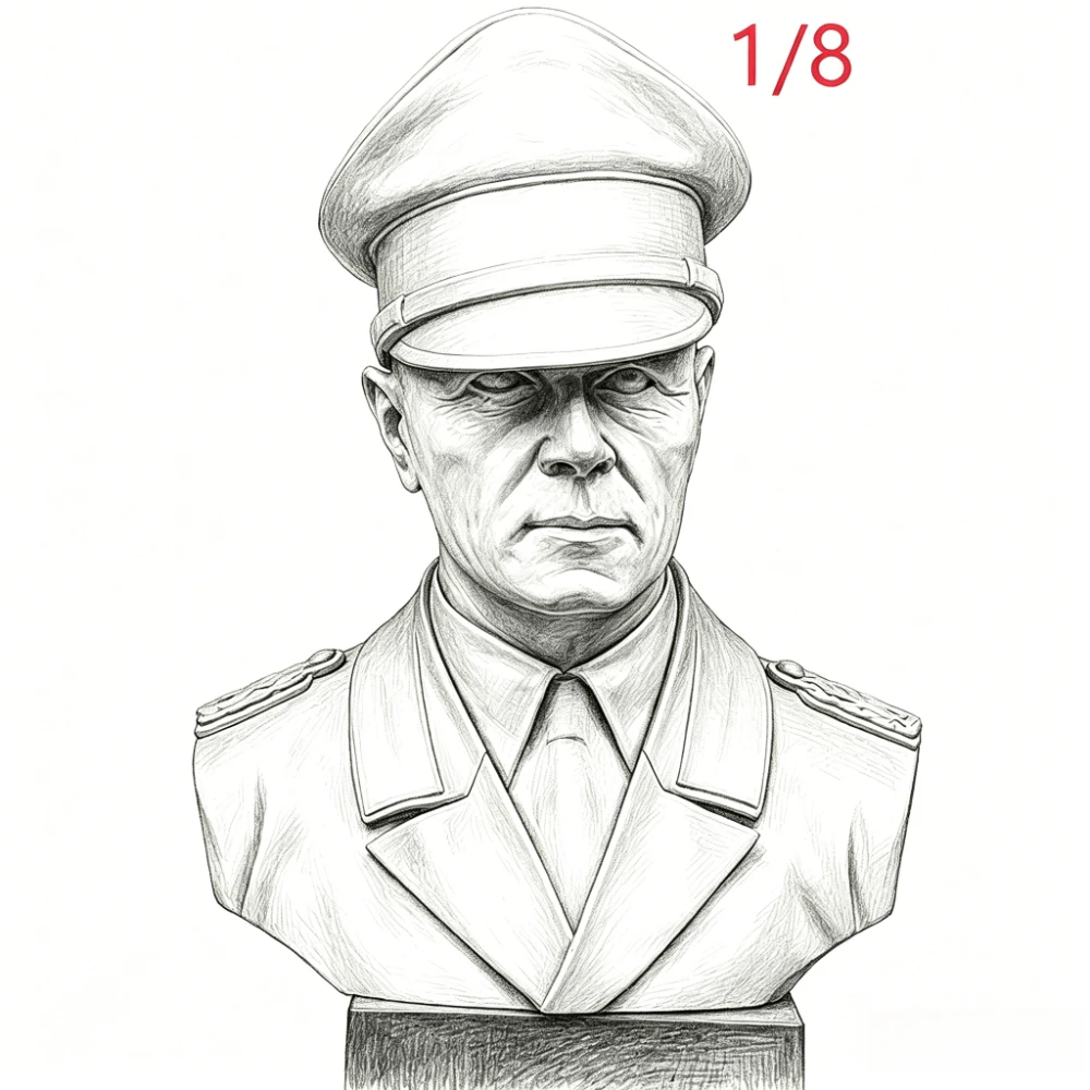 

1/8 Cast Resin Model Kit, GK， Resin Statues, Unpainted Toy Models