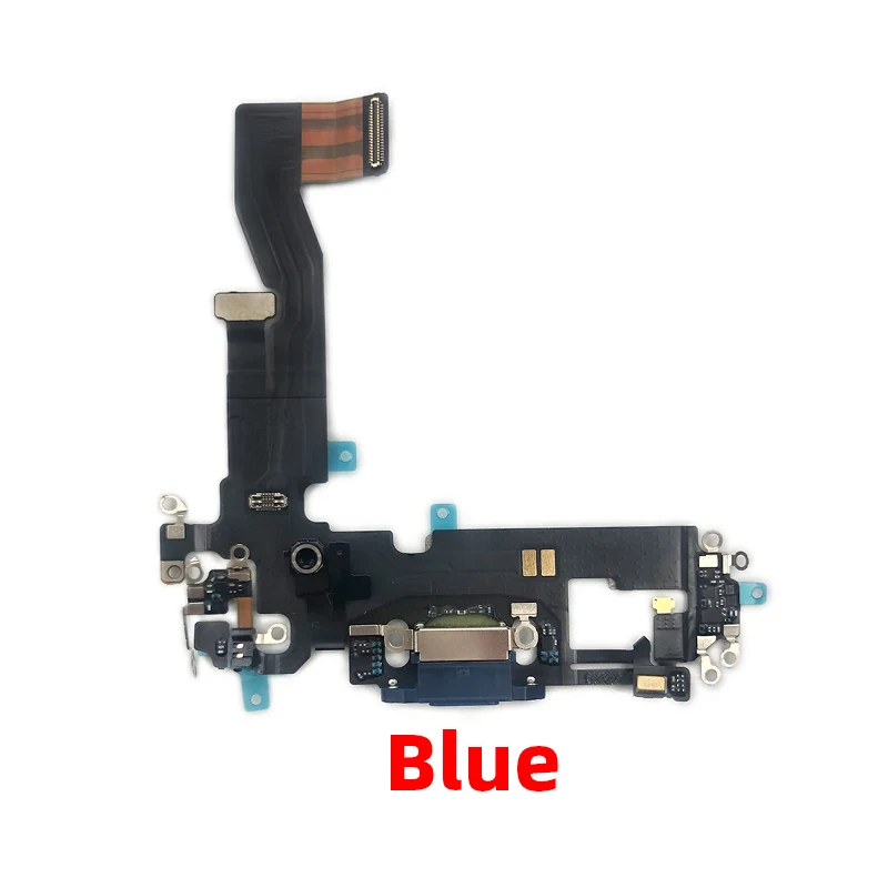 Original For iphone 12 Charging Port Flex Microphone Mini USB Charger Dock Connector Repair Replacement Parts