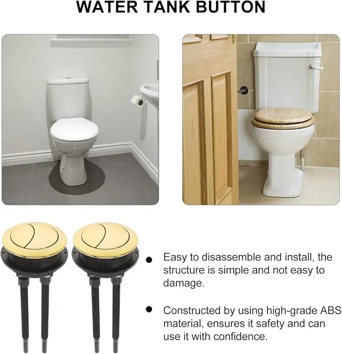 

Универсальная кнопка бачка для унитаза с двойным смывом, круглый клапан, кнопка, клапан сиденья для унитаза, детали для ванной комнаты