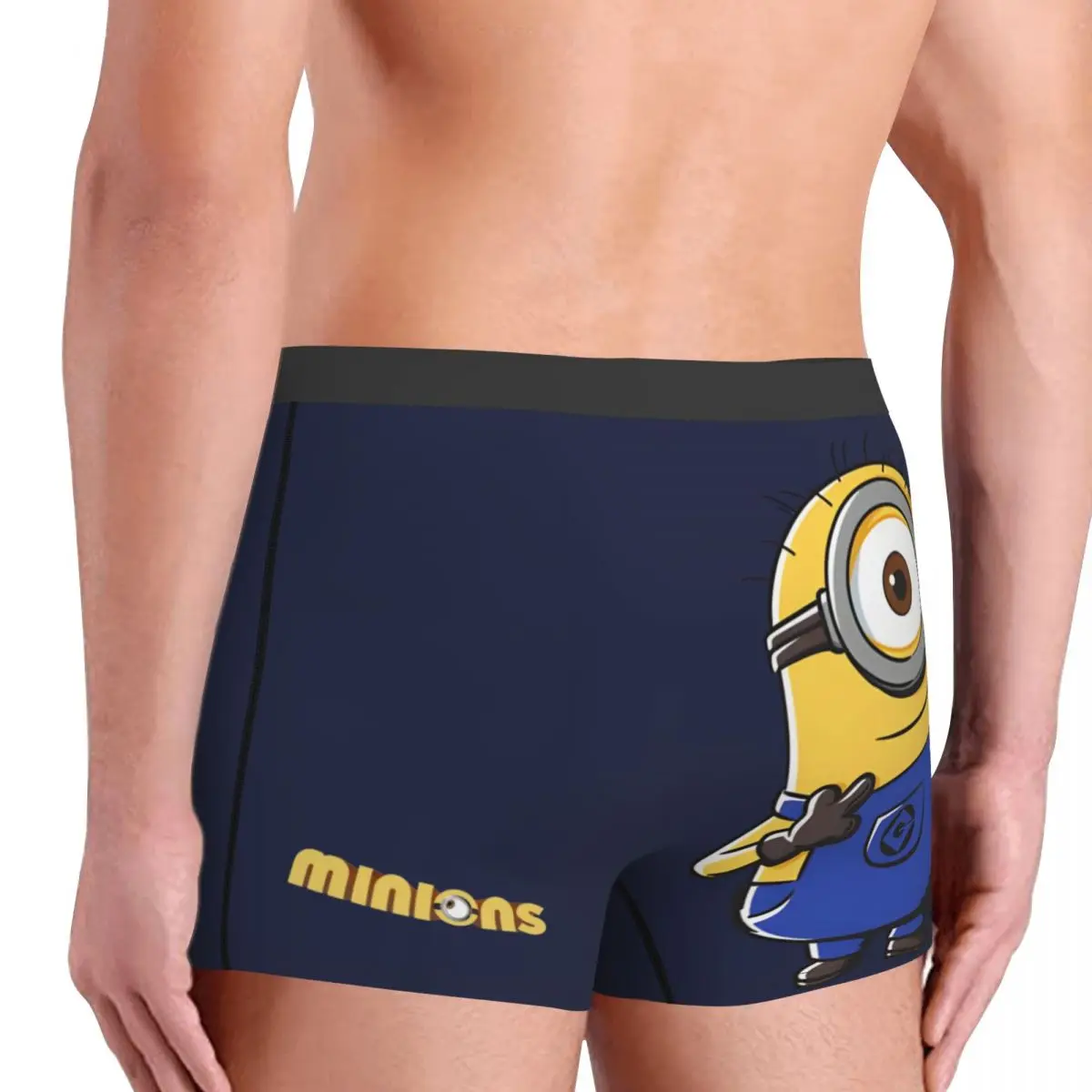 Despicable Me Minions Minions One In A Minion Underpants Breathbale Panties Man Underwear Ventilate Shorts Boxer Briefs