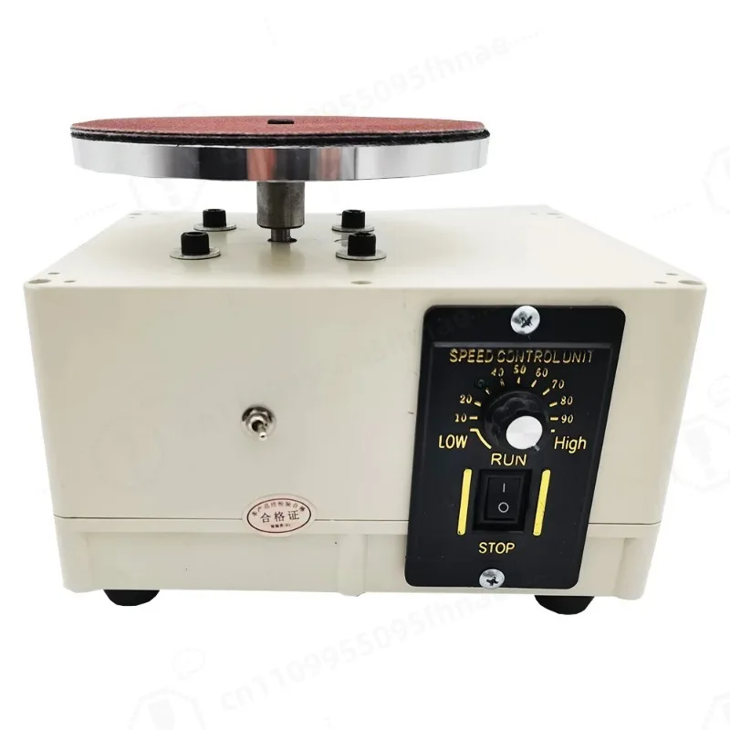 220V 100W Electric Polisher Knife Sharpener Hairdressing Scissors Manicure Knife Special Speed Polishing Machine 10PCS Sandpaper