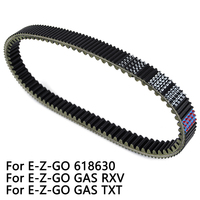 Drive Belt for E-Z-GO EZGO GAS RXV TXT ST400 MPT 800 1200 Refrshr Terrain 250 500 1000 Express L6 S4 S6 618630 Drive Clutch Belt