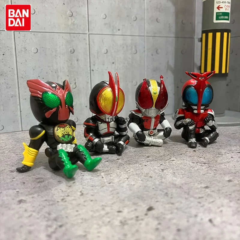 ألعاب بانداي أنيمي كامين رايدر غاشابون المجلد 1 ملثمين رايدر OOO 555 Den-O سلسلة انتظار شخصيات الأكشن نموذج كبسولة الحلي