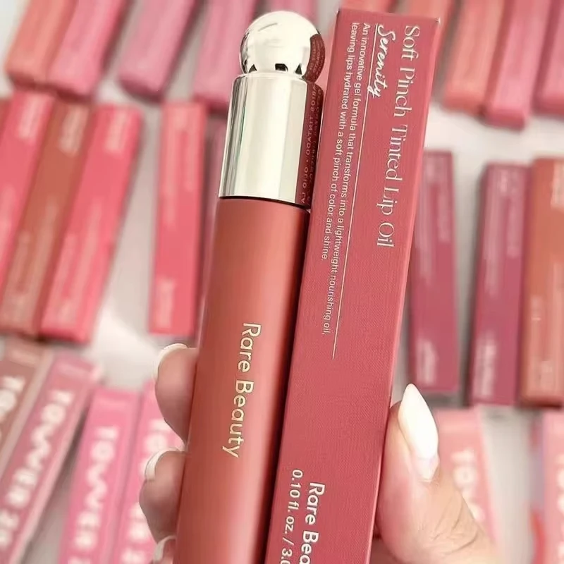 زيت الشفاه الملون وبلش سائل ناعم من رير بيوتي، ملمع شفاه مرطب، توهج طبيعي، متعدد الاستخدامات لمكياج الوجه والعيون