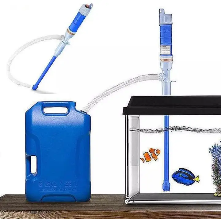 60Set Portable Size Handheld Liquid Transfer Electric Siphon Pump Hand Gas Oil Water Fish Tank Battery Power Tools