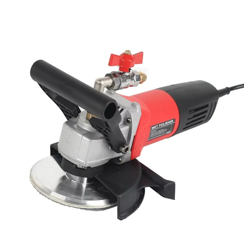 Power Tool Water Portable Electric Wet Angle Grinder Polisher for Granite Marble Quartz Stone Machinery