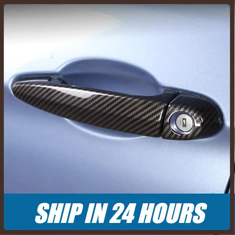 NEW1 Door Handle Trim for BMW 1 3 X1 X3 X4 X5 X6 F20 ABS Inner Door Handle Cover Automotive Interior Accessories Exterior Access
