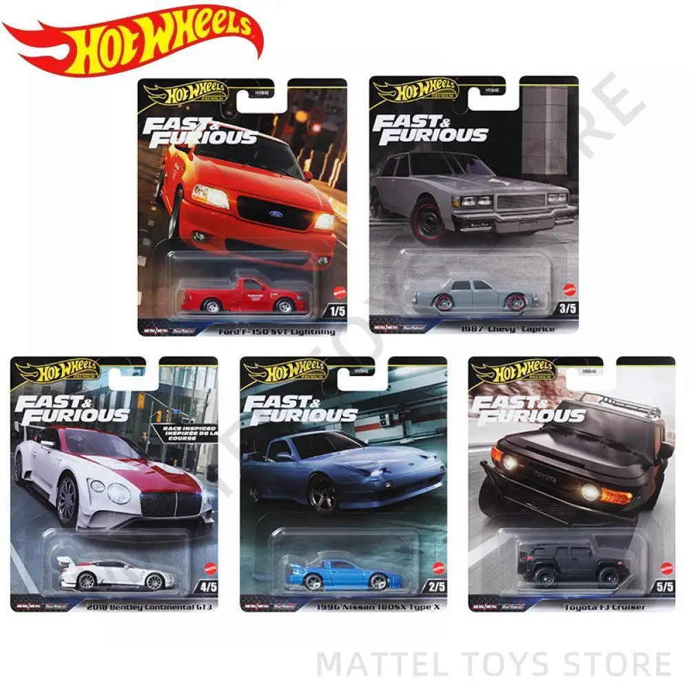 Hot Wheels Cars Fast Furious Toyota Porsche 911 Mclaren Senna Land Rover Ford F-150 Nissan Chevy Acura Auto Cars Toys Boys Gift