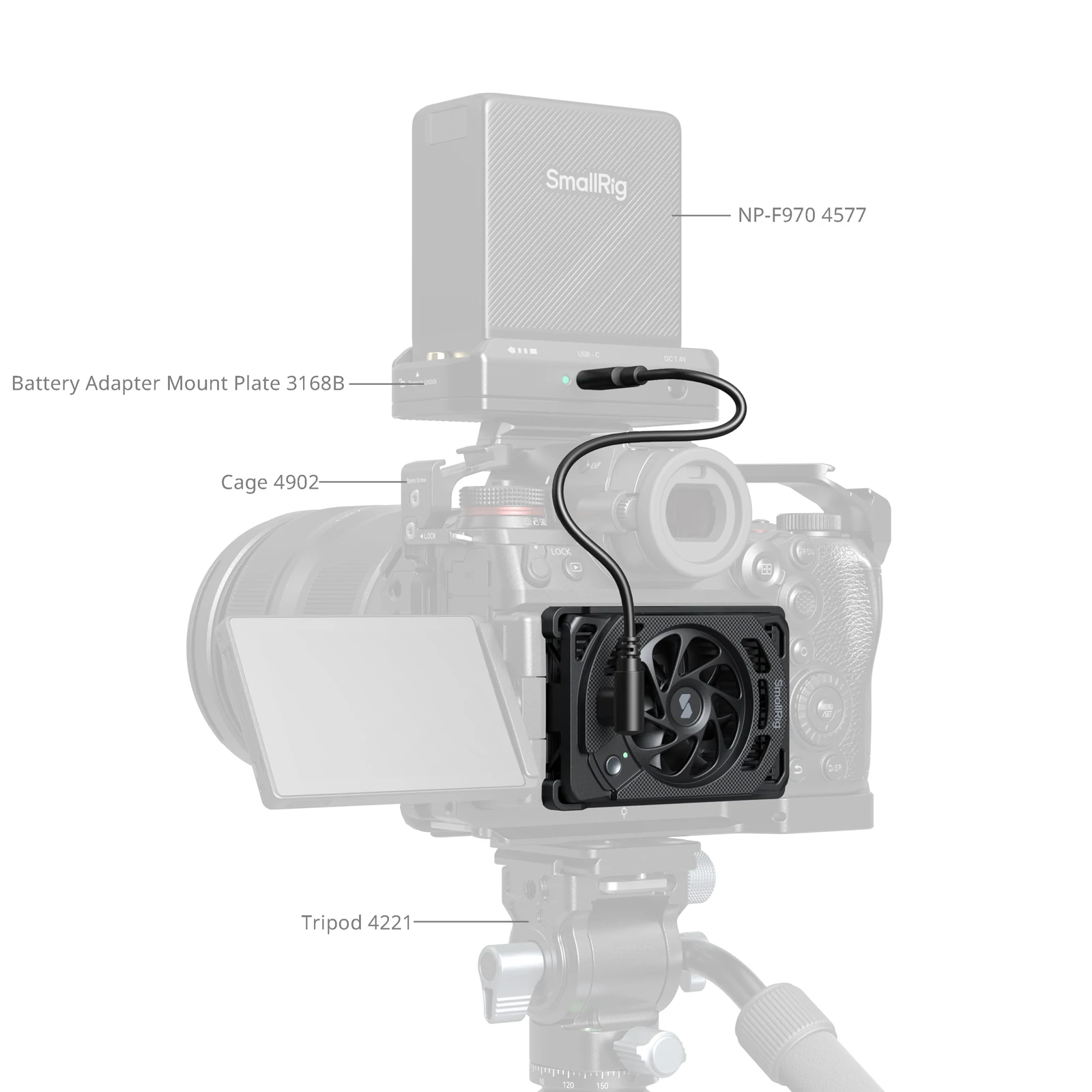 ventola-di-raffreddamento-smallrig-5875-per-panasonic-lumix-s1-ii-s1-iie-s1r-ii-e-sony-zv-e1-zv-e10-ii-zv-e10-zv-1-alpha-7-iv