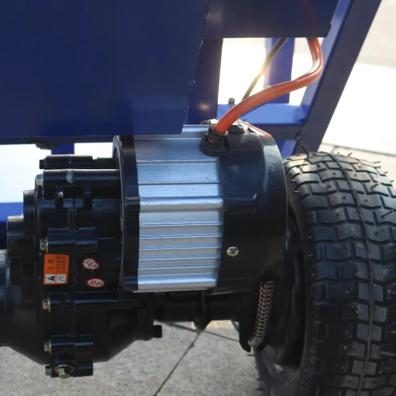 Electric trolley Inflatable agricultural site transportation platform Electric trolley