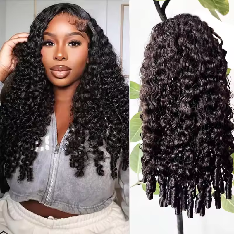 Burmese Curly Wig Human Hair Deep Wave Lace Front Wigs 13X6 Hd Lace Frontal Wig 40 Inch Brazilian Original Wigs For Black Women - Image 7