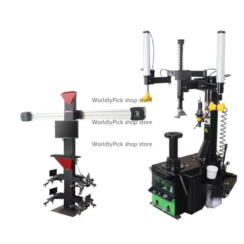 3D Four Wheel Alignment Machine with Wheel Balancer 220rpm 150kg Capacity for Car Service & Tire Workshop Equipment