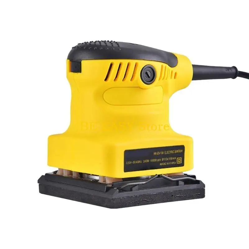 

E28F машина для наждачной бумаги, квадратная воздушная орбитальная шлифовальная машина, прямоугольная пневматическая сухая для