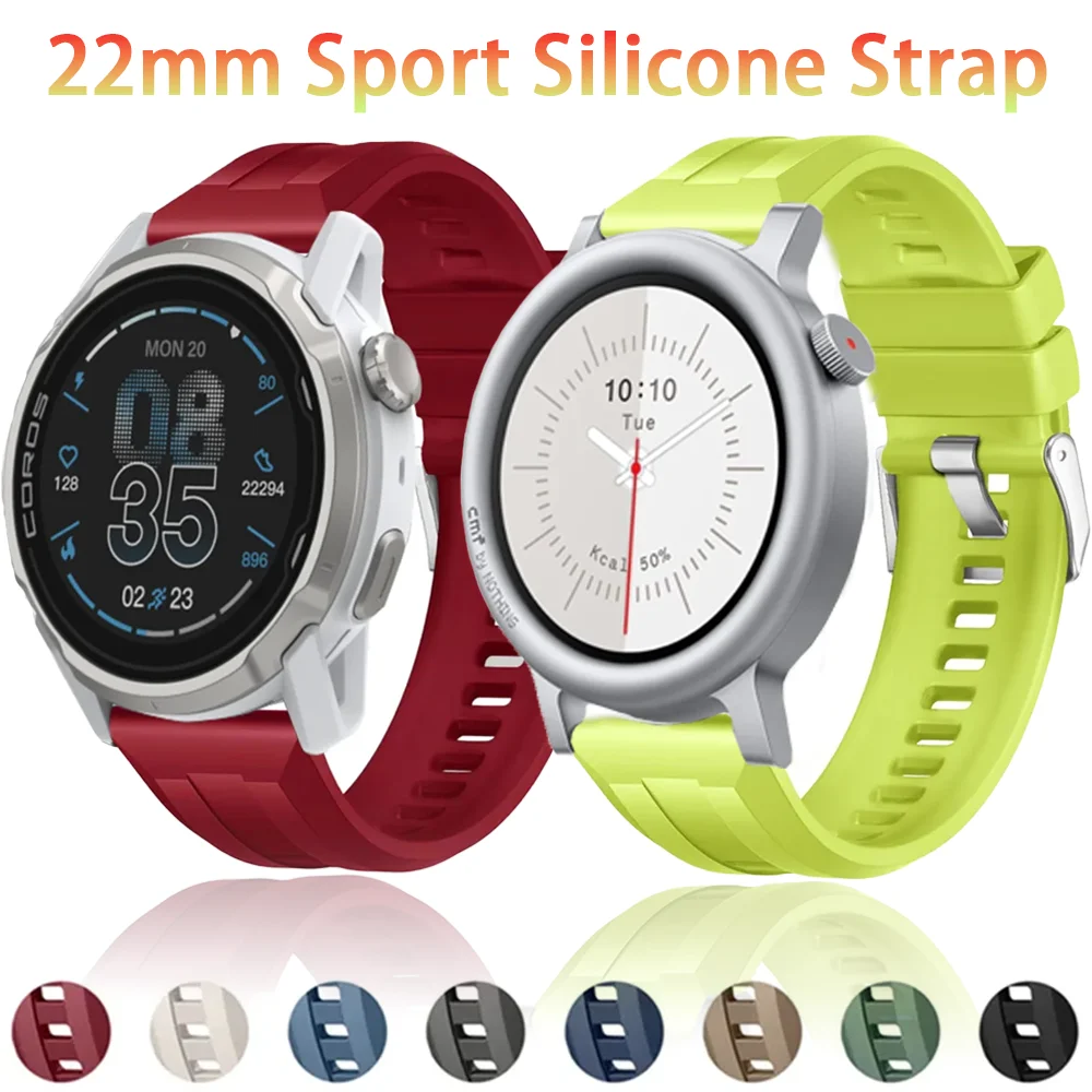 22Mm Sport Silicone…