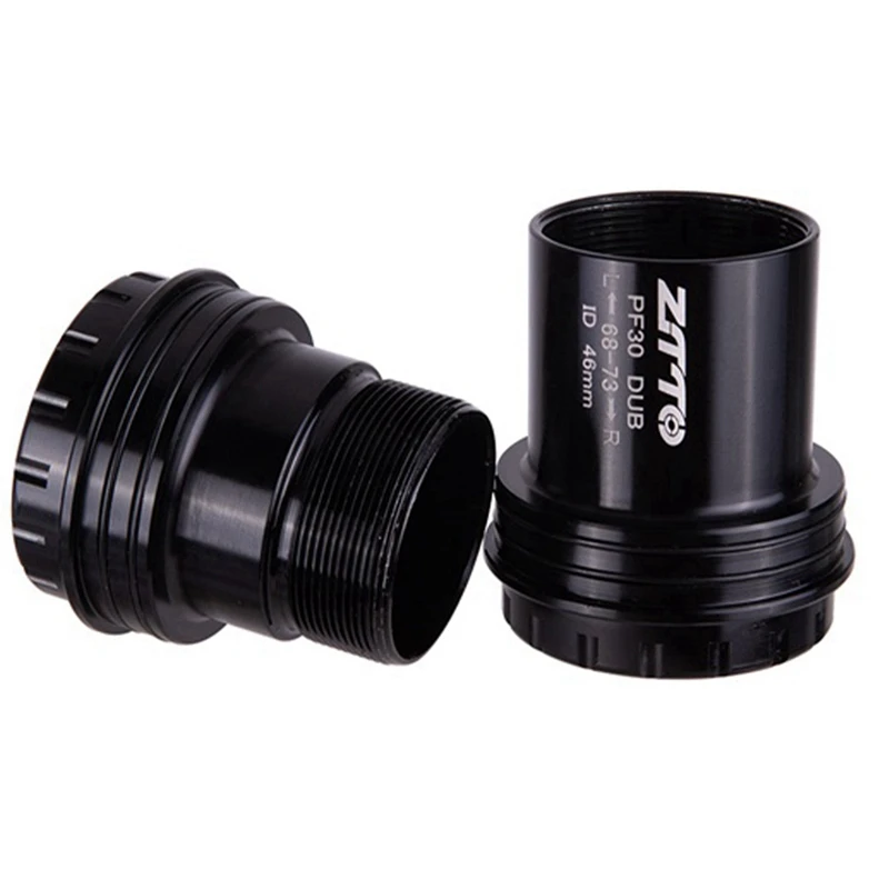 ZTTO-soporte inferior para bicicleta de montaña, piezas de repuesto de cuadro de 46Mm para bici de carretera, manivela DUB BB central, paquete negro, PF30 DUB, 28,99 Mm