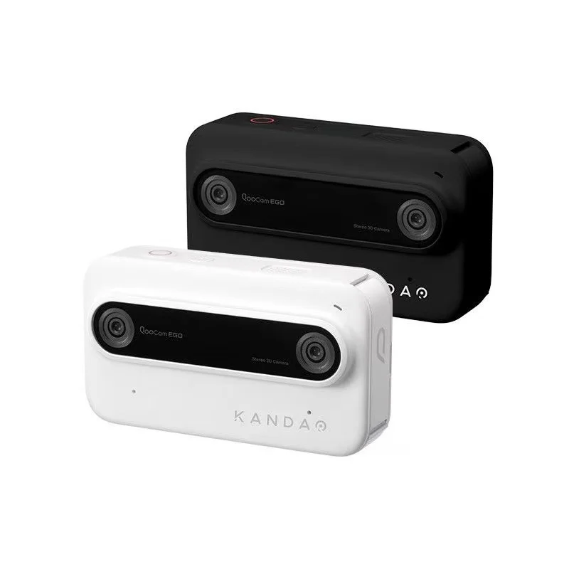 Kandao QooCam EGO 3D Stereo Camera 4K 60FPS VR Camera Waterproof Six-Axis Anti-Shock 65 Inch Maximum Screen