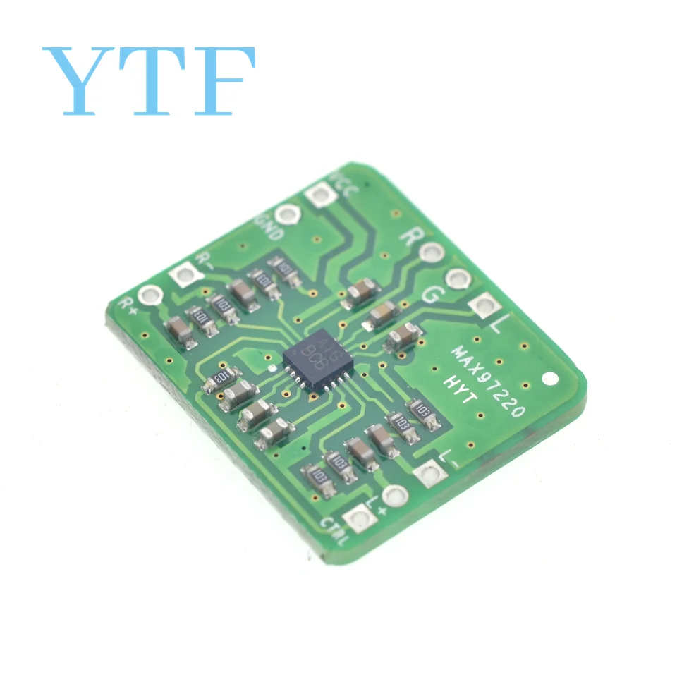 Differential rotation balance single-end output ear put HIFI power amplifier board MAX97220 input 2.5 ~ 5.5V