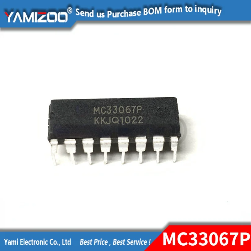 5pcs DIP-16 MC33067P MC33067 MC33079P MC33079 MC34067P MC34067 MC3361BP MC3361P MC3361 MC33035P MC33035 MC2833P MC3362P DIP 16