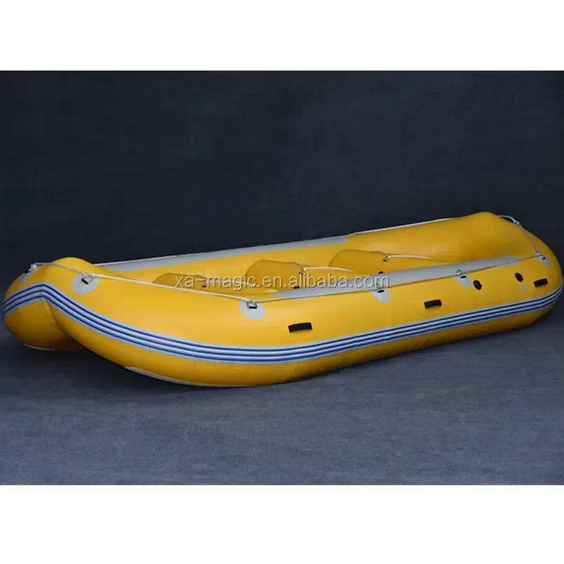 Durable Inflatable Water Sports Boat Floating Raft for Lake River Swimming Pool Leisure Activity Outdoor Recreation Gear