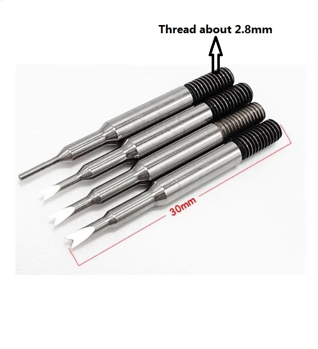 Steel V Fork Round Shaped Tip 0.8mm 1.0mm 1.2mm 1.4mm Replacement for Universal Type Watch Bracelet Spring Bar Remover W7957