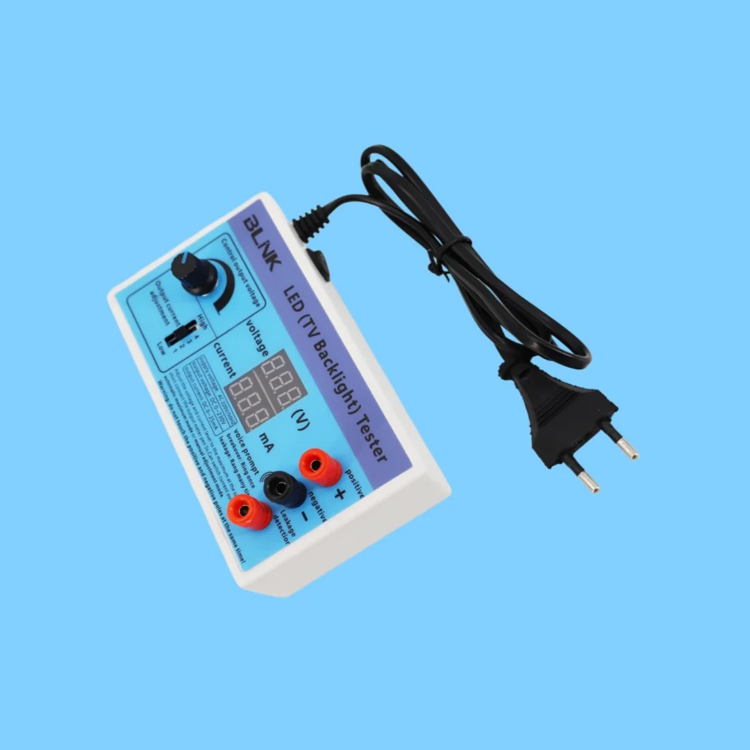 AC 220V LED Light Tester Bead Board Tire Repair Lamp Dual Display Screen Backlight LCD Test Measurement Tools