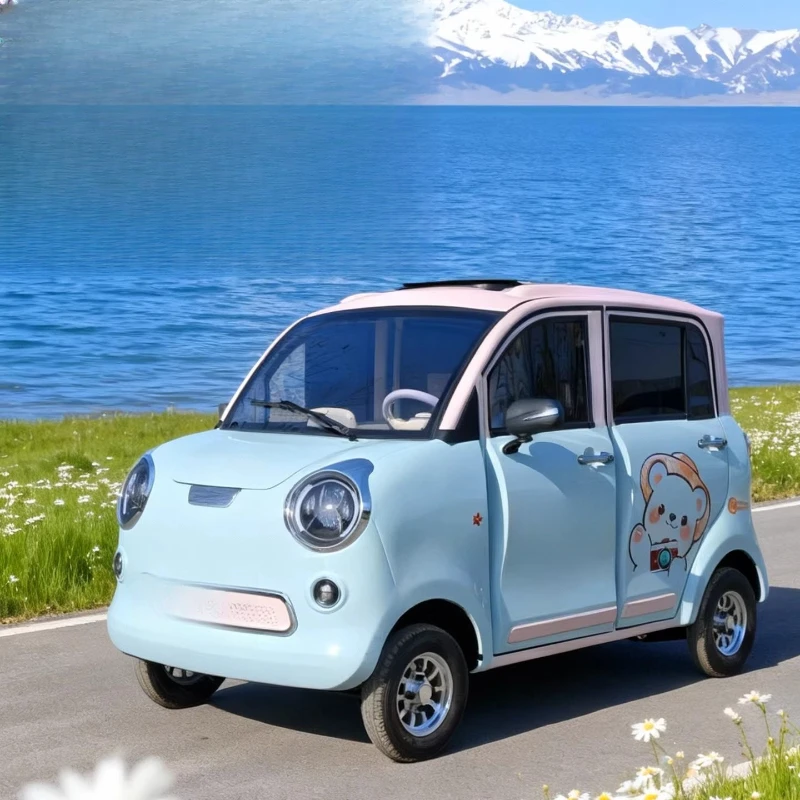 

New new energy electric four-wheeler household small transportation household women's small lithium battery car