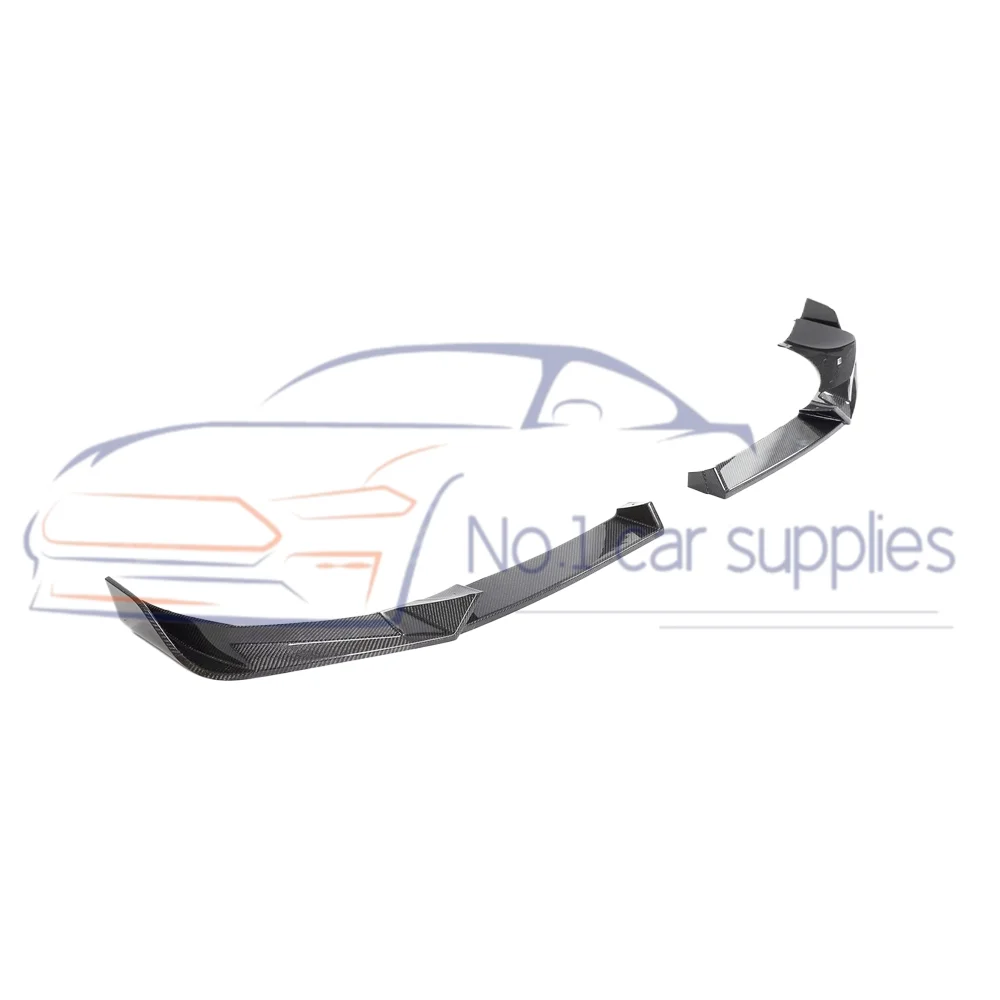 2023 Year Dry Carbon Fiber Front Lip Corner Bumpers for X5 G05 LCI MP Style