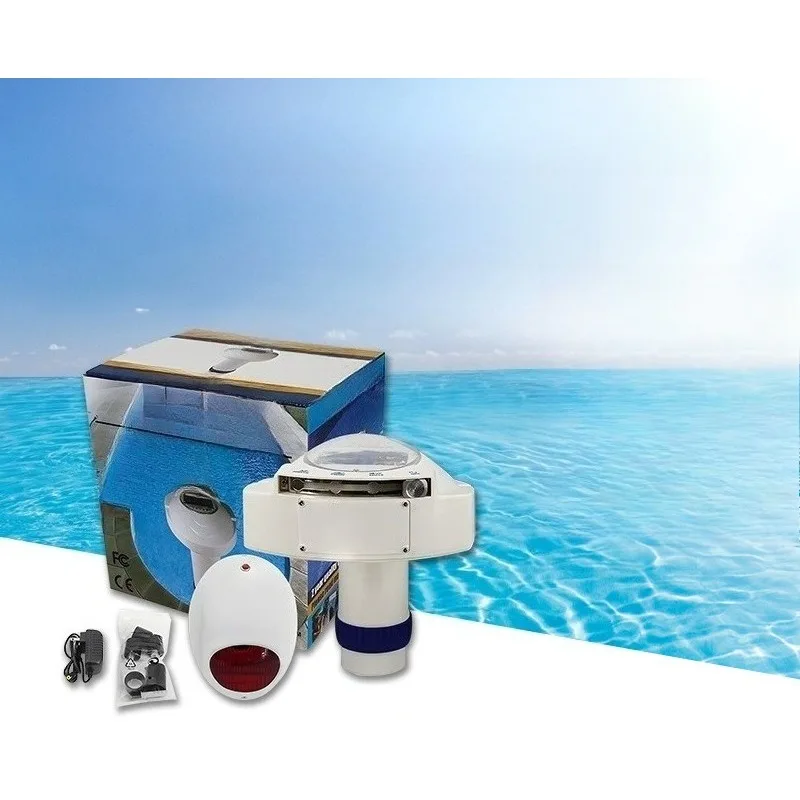 Swimming pool anti-drowning automatic reminder water ripple vibration equipment