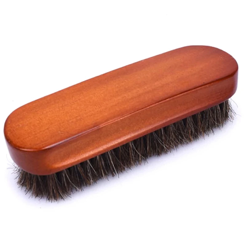 Car Wash Horsehair Brush Detailing Tools Polished Shoe Cleaning Brush Clean Detail Carwash Interior Accessories Washing Products