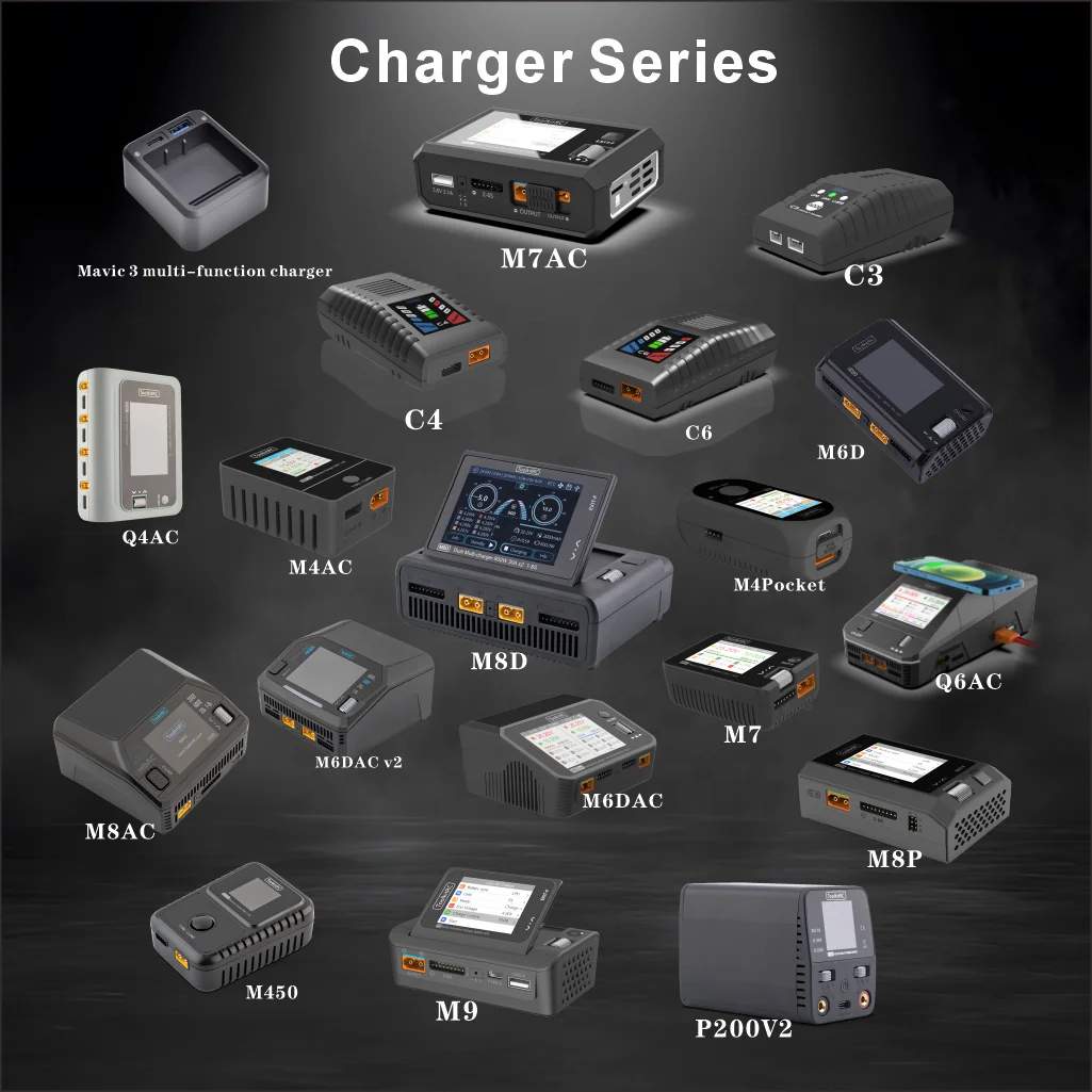 Best-Selling ToolkitRC M8D 7S 8S High-Power Dual-Channel Unmanned Aerial Vehicle Lipo Battery 800W 30A FPV Balanced Charger RC