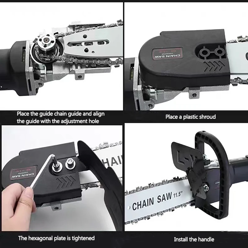 1 PCS 4 Inch/6 Inch/8 Inch Electric chain saw Mini Steel Chainsaw Chains Electric Chainsaws Accessory Chains Replacement