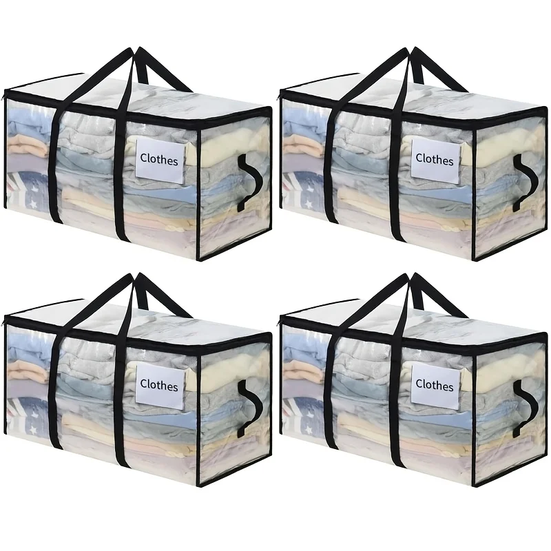 1/2/3/4PCS Moving Boxes and Bags Set of Large Moving Bags, Ideal for Moving, Travel, Relocation, and Storage